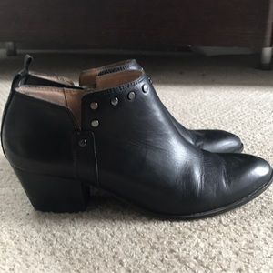 Franco Sarto Ankle Boot with Rivet detail.